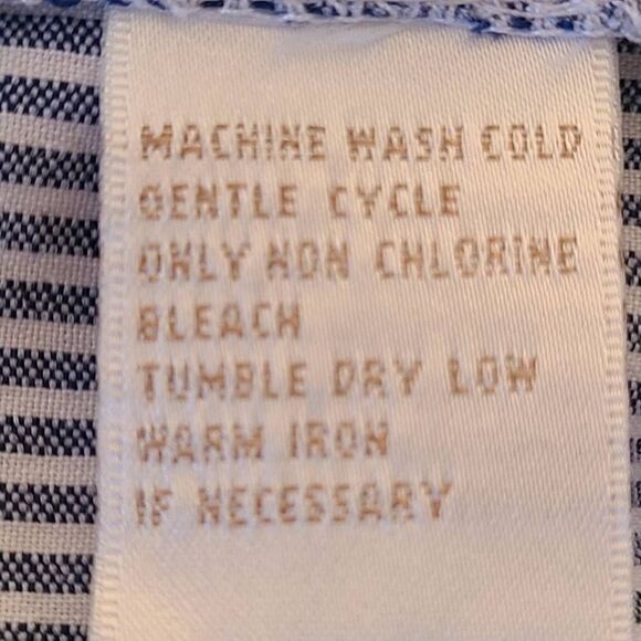 EP Pro Womens Navy and White Striped Golf Bermuda Shorts Size 4 - Picture 6 of 10